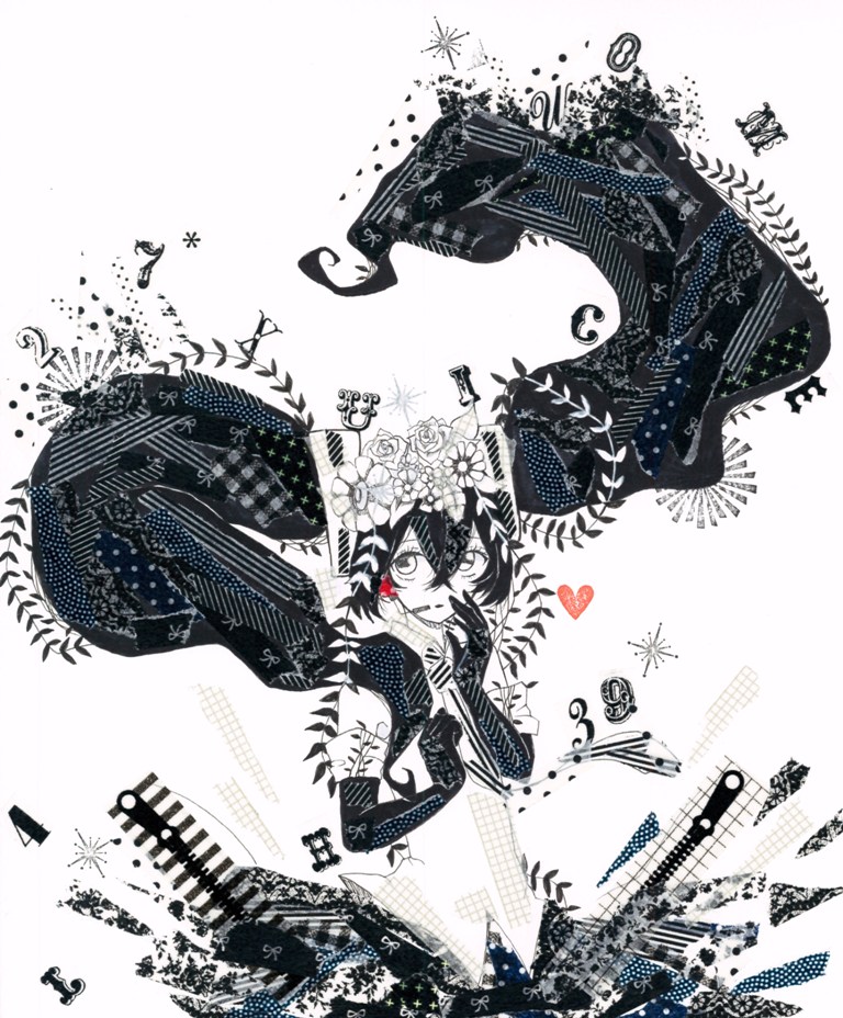 hatsune miku (vocaloid and 1 more) drawn by poncho_(ponpontyo_8)