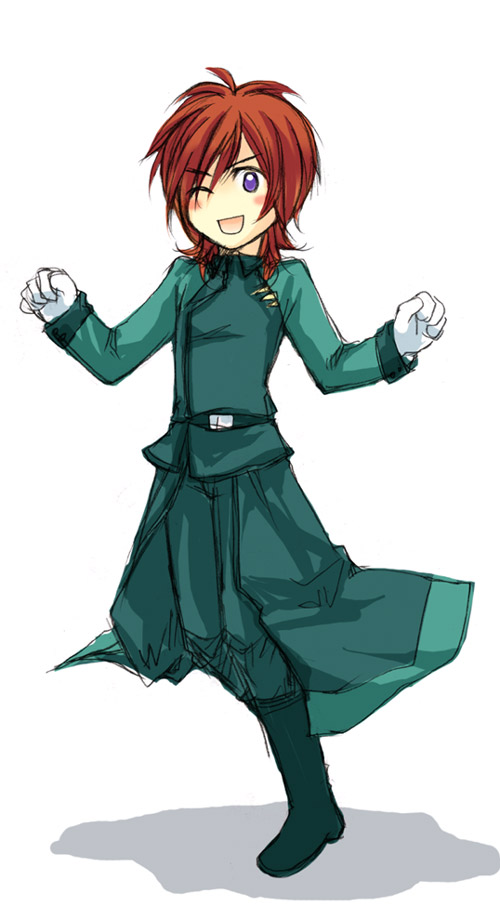 patrick colasour (gundam and 1 more) drawn by ruebilsted