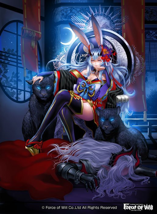 ayu and welser (force of will) drawn by tsutsui_misa