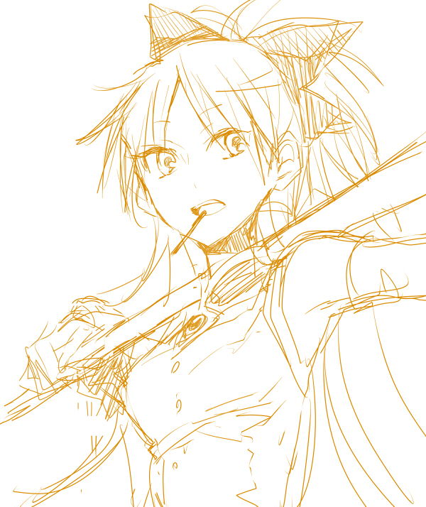 sakura kyoko (mahou shoujo madoka magica) drawn by shinoasa
