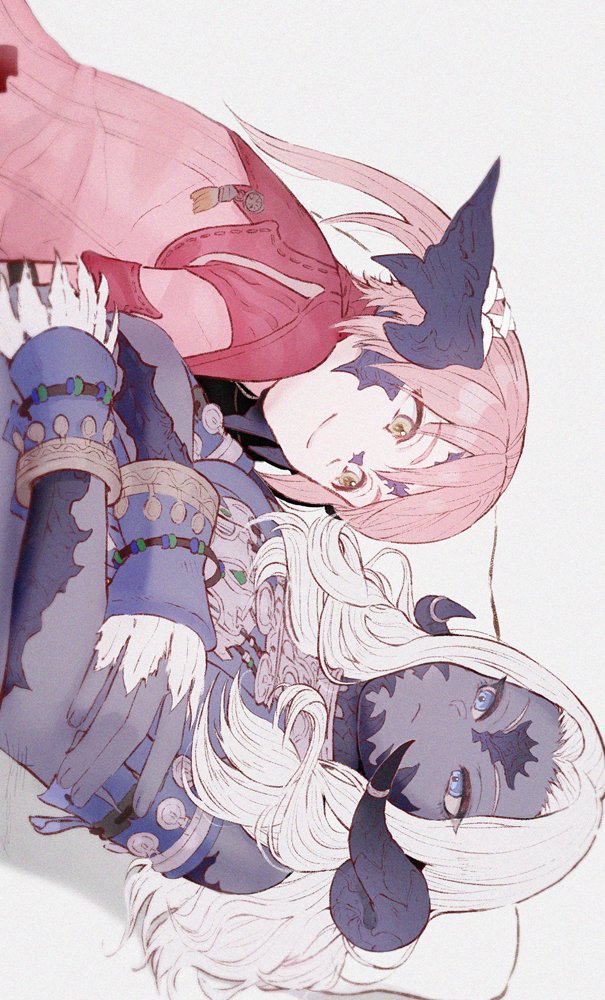 sadu dotharl and cirina mol (final fantasy and 1 more) drawn by mugi_kosuta