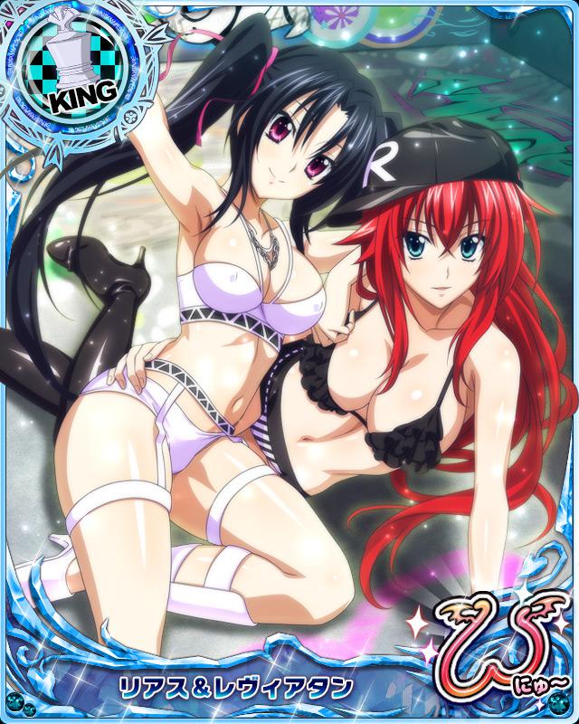 rias gremory and serafall leviathan (high school dxd and 1 more)