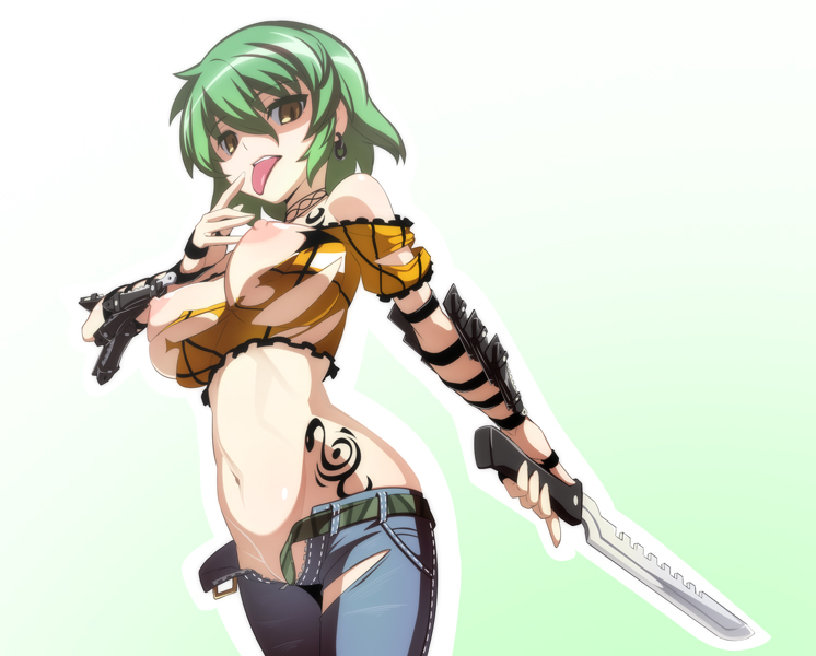 hikage (senran kagura and 2 more) drawn by caryo and nanashino