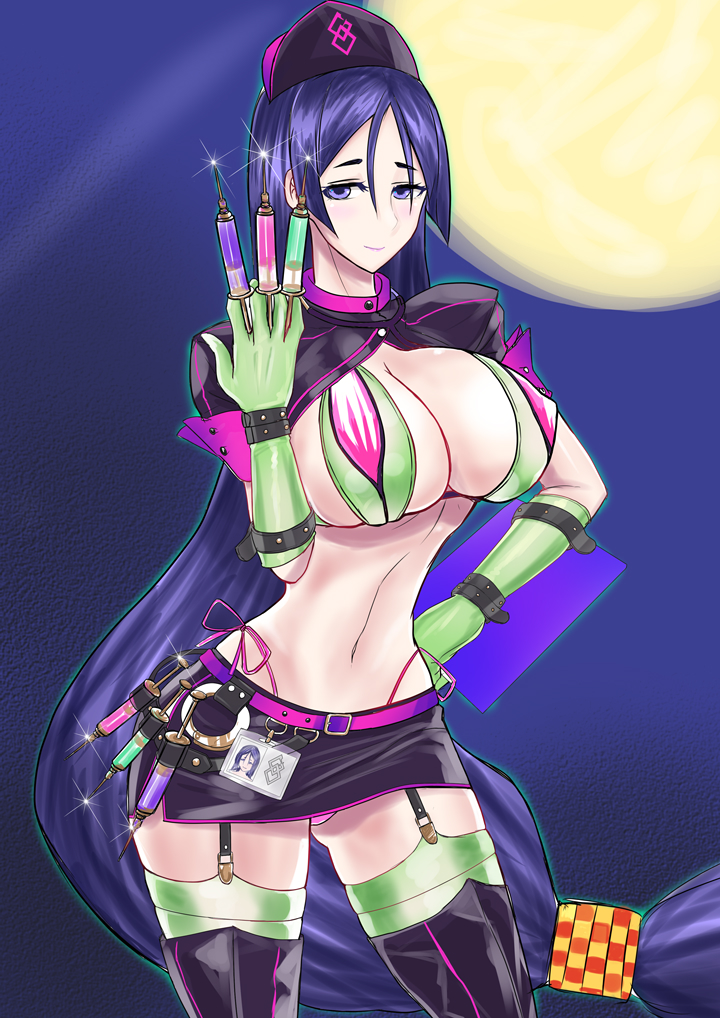 minamoto no raikou and florence nightingale (fate and 1 more) drawn by nyantamaran