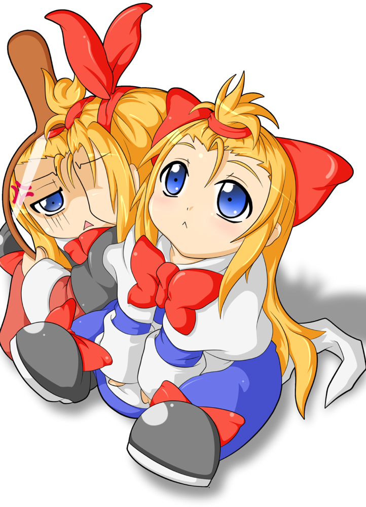 shanghai doll and hourai doll (touhou) drawn by kokujuuji