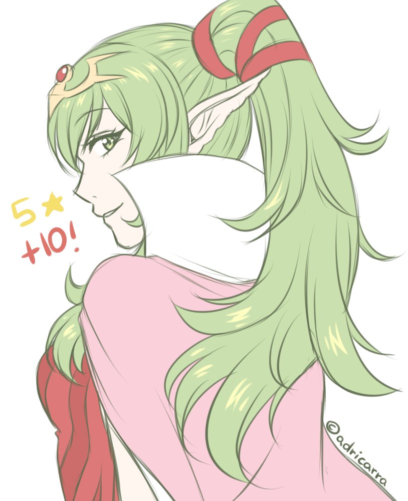 tiki (fire emblem and 2 more) drawn by adricarra