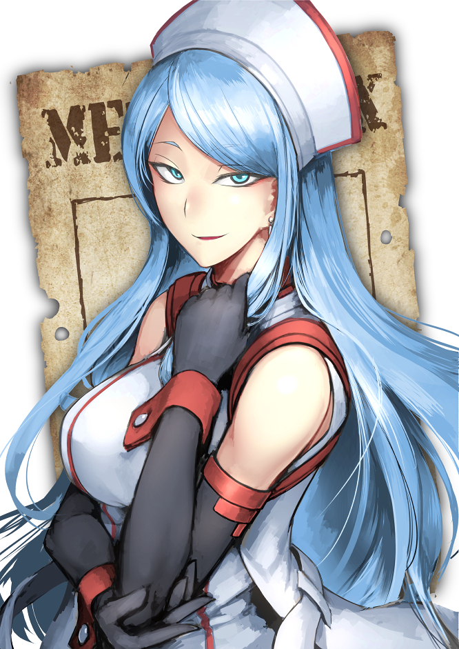 female nurse (metal max 3) drawn by hetza_(hellshock)