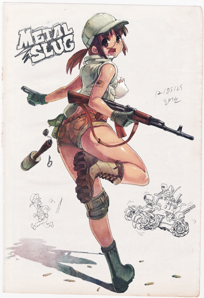fio germi and tarma roving (metal slug) drawn by monamin