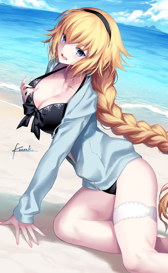 jeanne d'arc (fate and 1 more) drawn by kousaki_rui