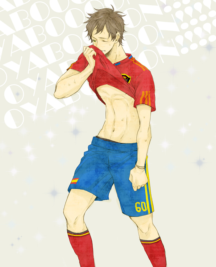 spain (axis powers hetalia and 2 more) drawn by ikasummer