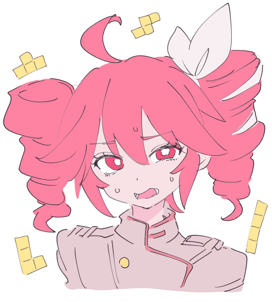 kasane teto (utau and 2 more) drawn by ixy