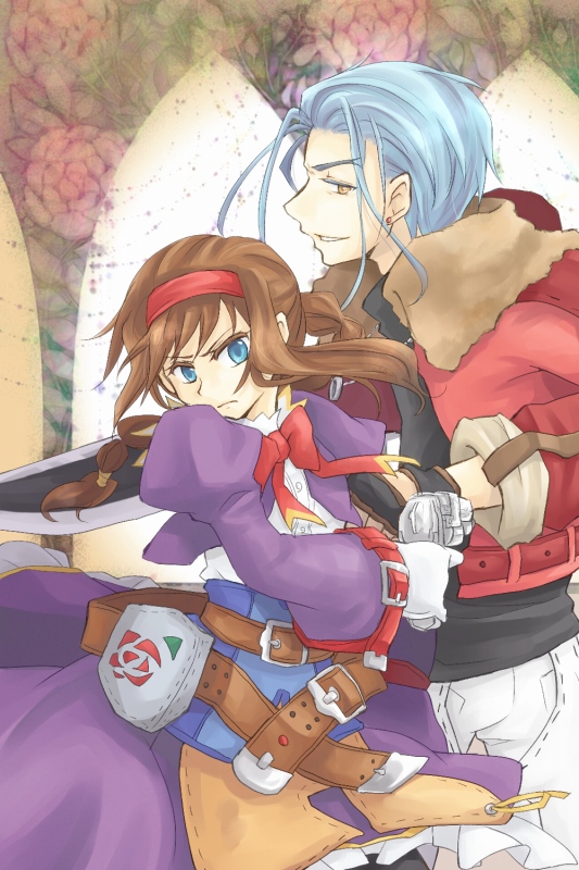 virginia maxwell and janus cascade (wild arms and 1 more) drawn by nagi_mizuha