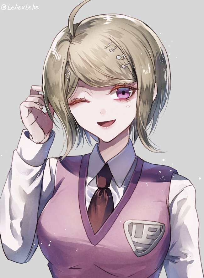 akamatsu kaede (danganronpa and 1 more) drawn by z-epto_(chat-noir86)