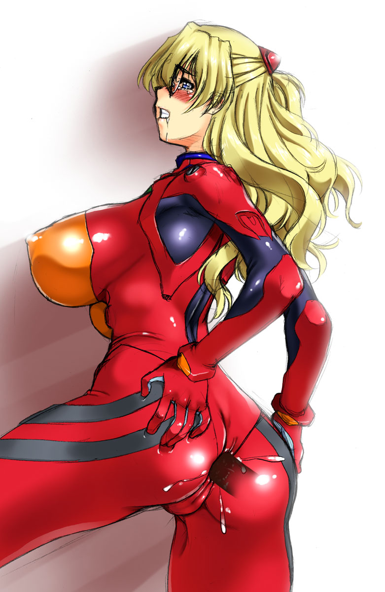 souryuu asuka langley and sugino miyo (original and 1 more) drawn by kamia_(not_found)