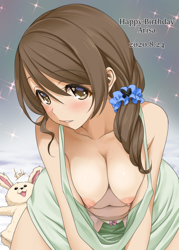 mochida arisa (idolmaster and 1 more) drawn by mitarashi_kousei