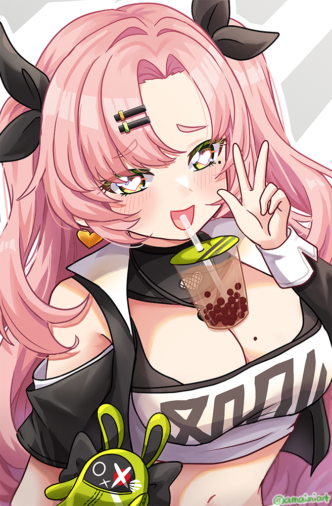nicole demara and amillion (zenless zone zero) drawn by amaimi