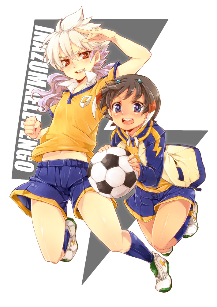 hakuryuu and shuu (inazuma eleven and 1 more) drawn by tobi_(one)