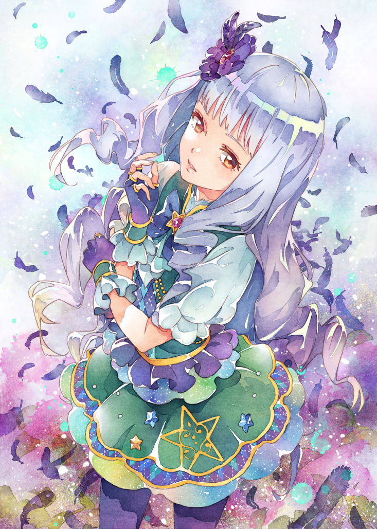 shirogane lily (aikatsu! and 1 more) drawn by katoh_akatsuki