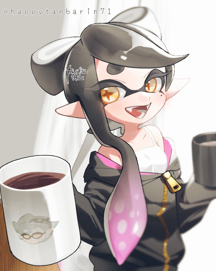 marie and callie (splatoon and 1 more) drawn by tambarin_inoue