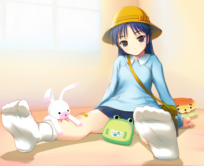kisaragi chihaya and usa-chan (idolmaster and 1 more) drawn by nomura_teruya