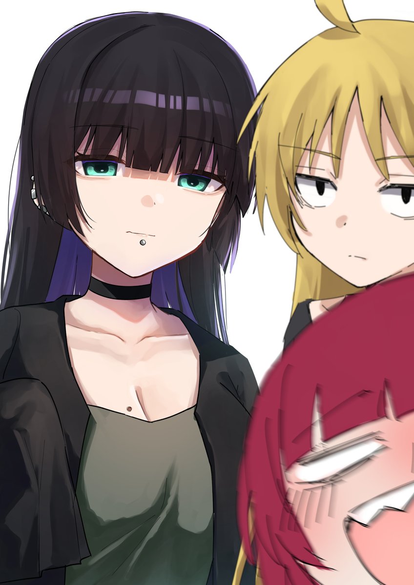 hiroi kikuri, ijichi seika, and pa-san (bocchi the rock!) drawn by yozakurayuyu