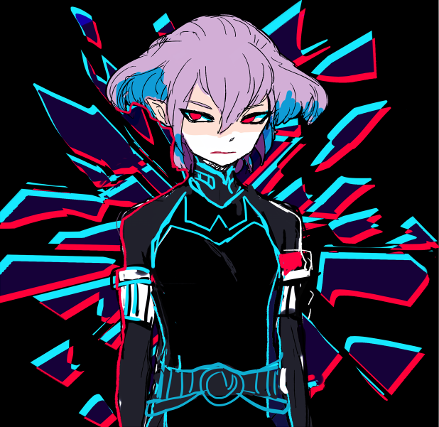 alpha (inazuma eleven and 2 more) drawn by meily