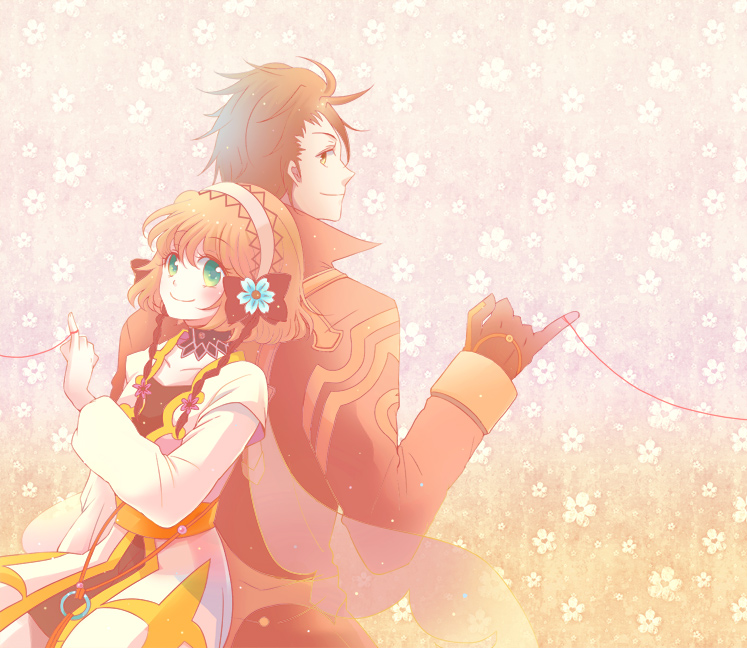 alvin and leia rolando (tales of and 1 more) drawn by hapu