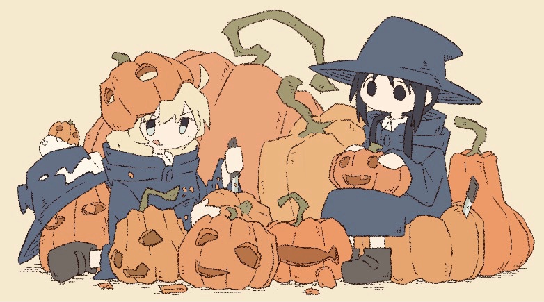 chito, yuuri, and nuko (shoujo shuumatsu ryokou) drawn by tm_(utfp3372)