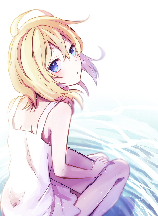 namine (kingdom hearts and 1 more) drawn by anoko_(darenokoanoko)