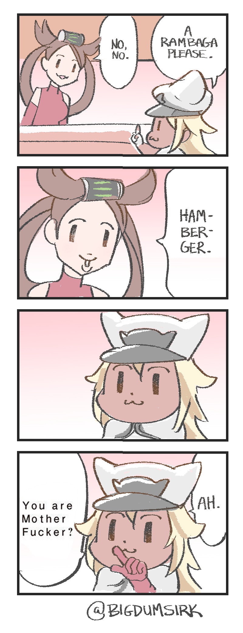 ramlethal valentine and kuradoberi jam (guilty gear and 2 more) drawn by bigdumsirk