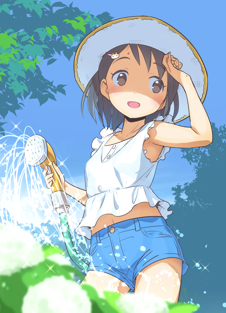 sasaki chie (idolmaster and 1 more) drawn by yama_tatsuo