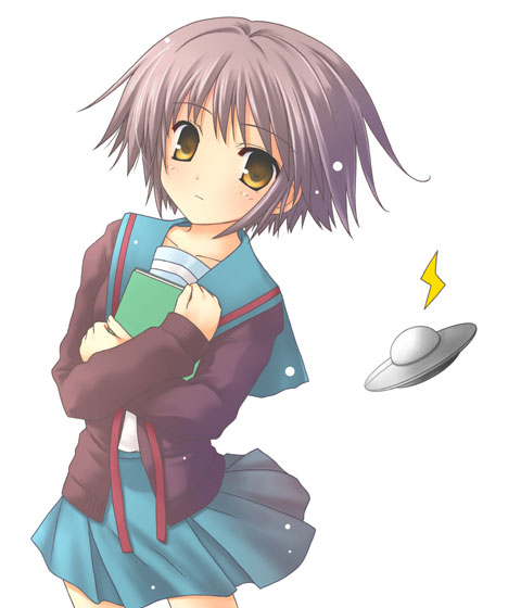 nagato yuki (suzumiya haruhi no yuuutsu) drawn by chuujou_kagetsu
