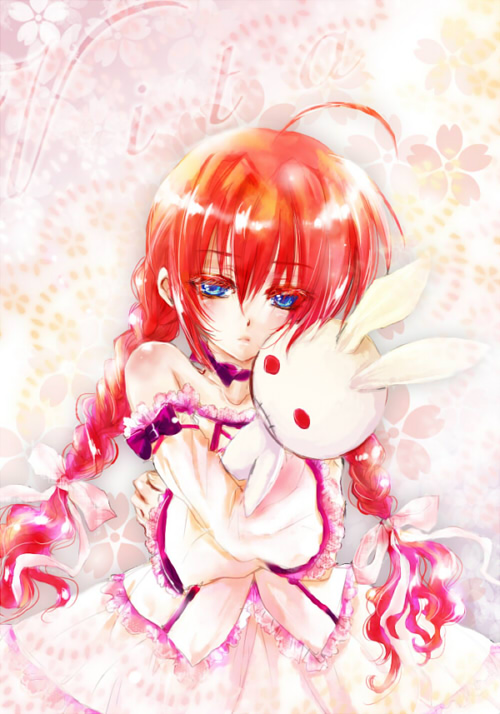 vita and noroi usagi (lyrical nanoha and 1 more) drawn by hai_yoru