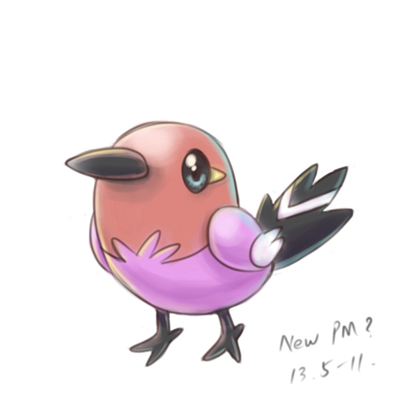 fletchling (pokemon and 1 more) drawn by pmmiaomiao
