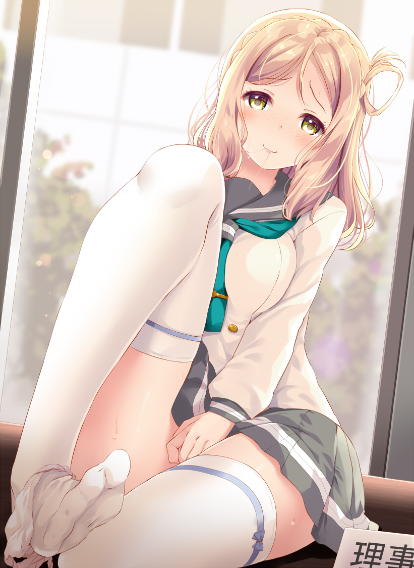 ohara mari (love live! and 1 more) drawn by komone_ushio