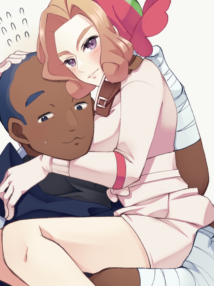 palina and iscan (pokemon and 1 more) drawn by mochi_(g_mochi)