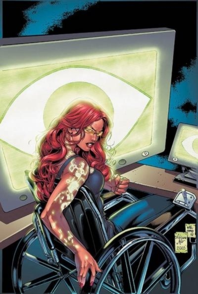 barbara gordon and oracle (dc comics) drawn by adriana_melo, brian_miller, and will_conrad