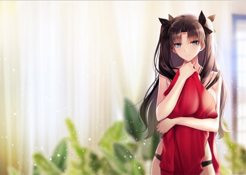 tohsaka rin (fate and 1 more) drawn by yaoshi_jun