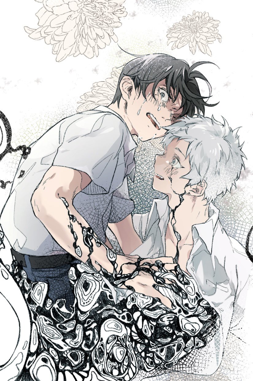 indou hikaru and tsujinaka yoshiki (hikaru ga shinda natsu) drawn by kazuya0810