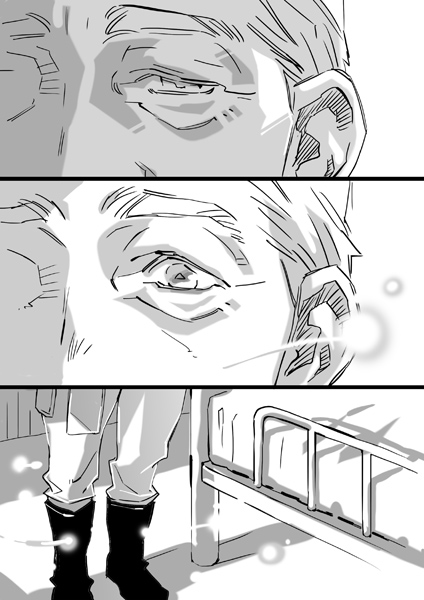 miyabe kyuuzou and ooishi ken'ichirou (eien no zero) drawn by narayamanta