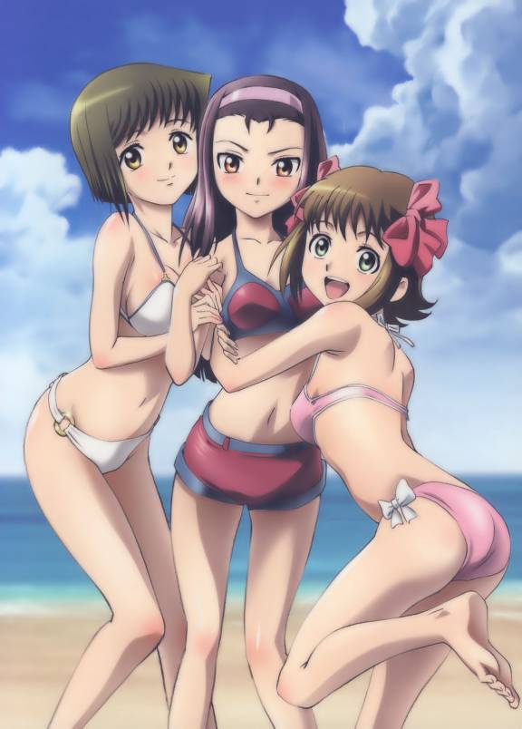 amami haruka, minase iori, and hagiwara yukiho (idolmaster and 1 more)