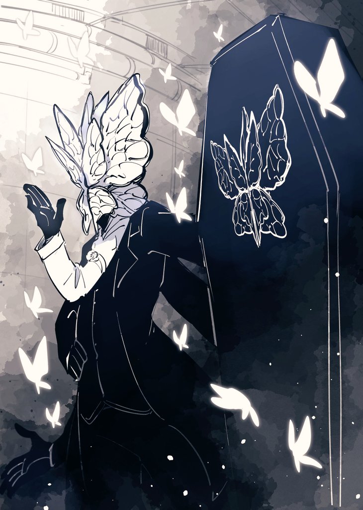 funeral of the dead butterflies (project moon and 1 more) drawn by sabaage