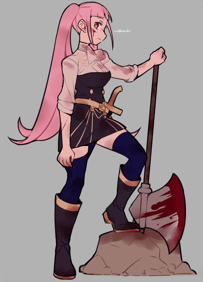 hilda valentine goneril (fire emblem and 1 more) drawn by do_m_kaeru