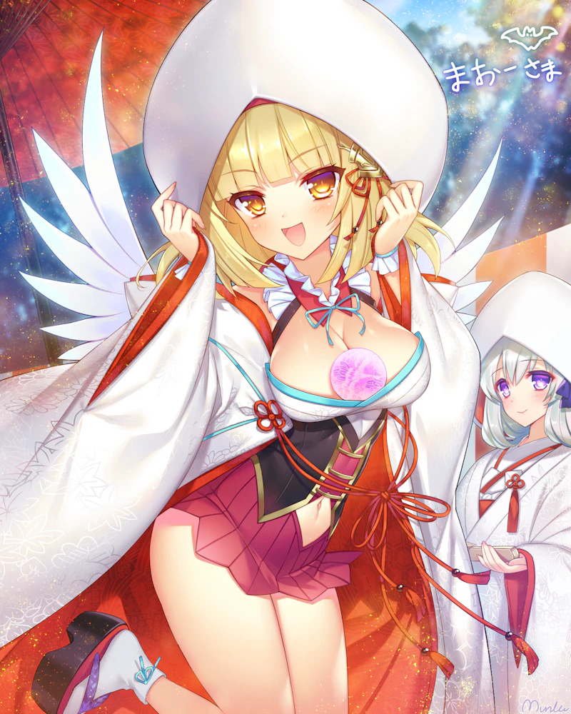 imagawa ujizane and hayakawa-dono (sengoku bushouki muramasa) drawn by munlu_(wolupus)