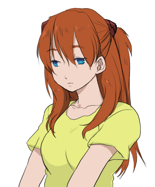 souryuu asuka langley (neon genesis evangelion) drawn by kari_(kakko_k)