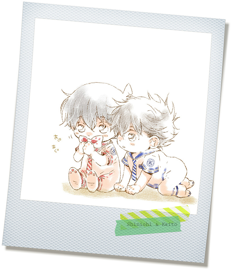 kudou shin'ichi and kaitou kid (meitantei conan) drawn by tennen_hz