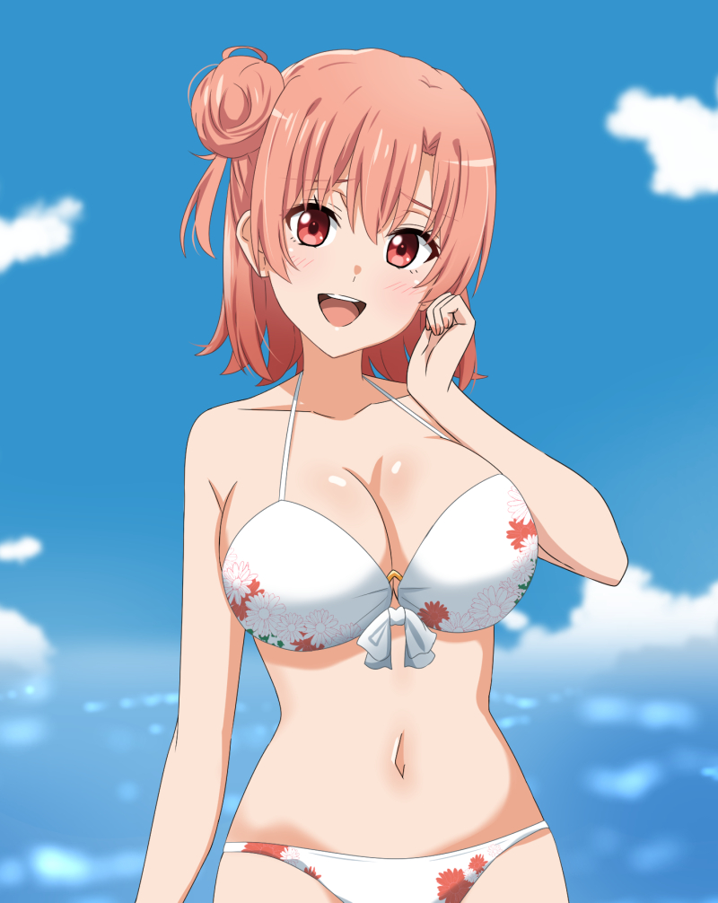 yuigahama yui (yahari ore no seishun lovecome wa machigatteiru.) drawn by dars_(recolors)