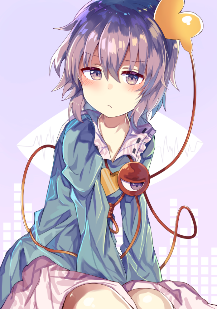 komeiji satori (touhou) drawn by to-den_(v-rinmiku)