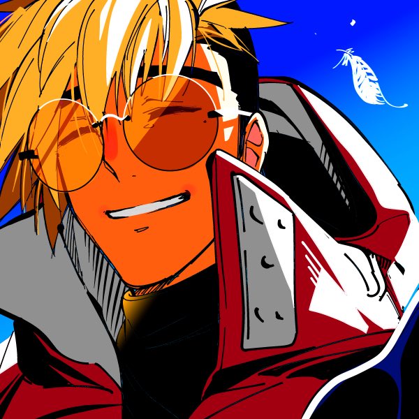 vash the stampede (trigun and 1 more) drawn by imo_su_p
