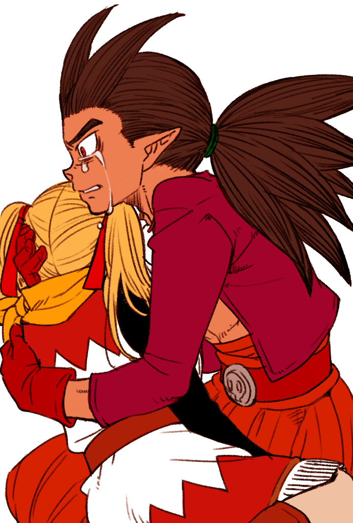sidoh and female builder (dragon quest and 1 more) drawn by torinone_(nontenki)